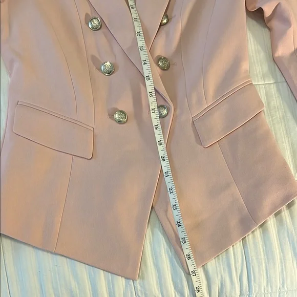 Pink White House Black Market Size 4 Women’s Blazer - Picture 5 of 7